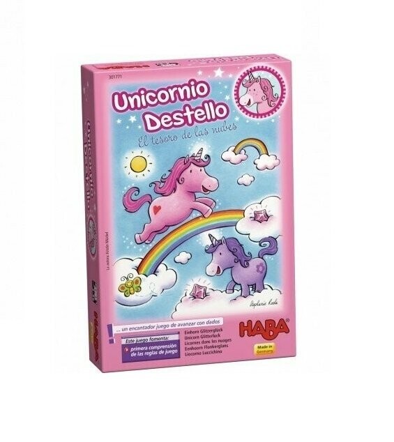 Unicornio Destello Tesoro de las Nubes
